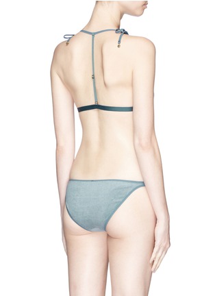 Back View - Click To Enlarge - 72930 - 'Phoenix' towelling triangle bikini top