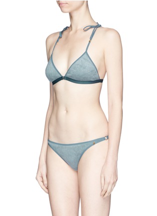 Figure View - Click To Enlarge - 72930 - 'Phoenix' towelling triangle bikini top