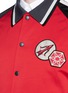 Detail View - Click To Enlarge - LANVIN - Assorted appliqué satin souvenir jacket