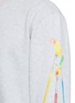 Detail View - Click To Enlarge - LANVIN - x Cédric Rivrain palette print sweatshirt