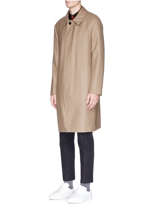 Front View - Click To Enlarge - LANVIN - Wool twill car coat