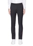 Main View - Click To Enlarge - LANVIN - Grosgrain chain outseam wool hopsack pants