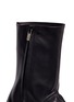 Detail View - Click To Enlarge - CLERGERIE - 'Plop' cube heel lambskin leather mid calf boots
