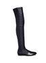 Main View - Click To Enlarge - CLERGERIE - 'Guepe' thigh high leather sock boots