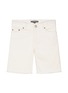 Main View - Click To Enlarge - BONPOINT - x The Webster 'Lars' frayed kids denim Bermuda shorts