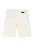 Figure View - Click To Enlarge - BONPOINT - x The Webster 'Lars' frayed kids denim Bermuda shorts