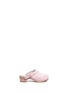 Main View - Click To Enlarge - BONPOINT - x The Webster 'Camellia' glitter kids clogs