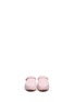 Figure View - Click To Enlarge - BONPOINT - x The Webster 'Camellia' glitter kids clogs