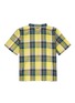 Figure View - Click To Enlarge - BONPOINT - x The Webster 'Cesar' plaid kids cotton shirt