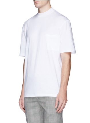 Front View - Click To Enlarge - LANVIN - Mock neck T-shirt