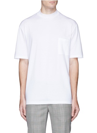 Main View - Click To Enlarge - LANVIN - Mock neck T-shirt