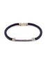 Main View - Click To Enlarge - JOHN HARDY - Sapphire braided leather silver bracelet
