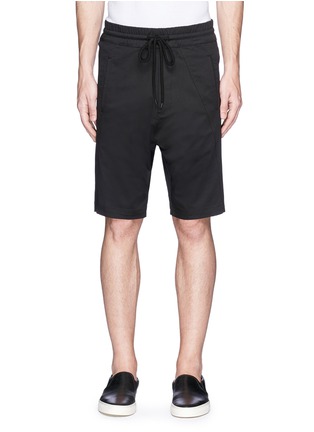 Main View - Click To Enlarge - BASSIKE - 'Combat' cavalry twill shorts