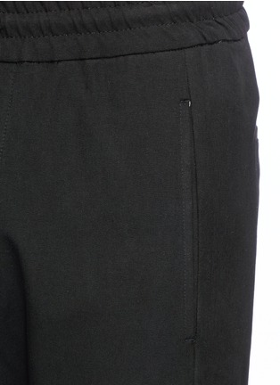 Detail View - Click To Enlarge - BASSIKE - Cotton twill jogging pants