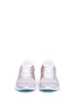 Front View - Click To Enlarge - ATHLETIC PROPULSION LABS - 'TechLoom Pro' metallic knit sneakers