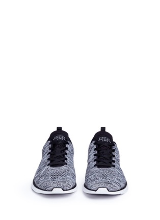 Front View - Click To Enlarge - ATHLETIC PROPULSION LABS - 'TechLoom Pro' melangé knit sneakers