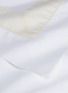 Detail View - Click To Enlarge - FRETTE - Bicolore queen size duvet set – White/Beige