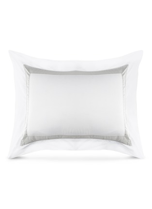 Main View - Click To Enlarge - FRETTE - Royal jacquard cushion – Ivory