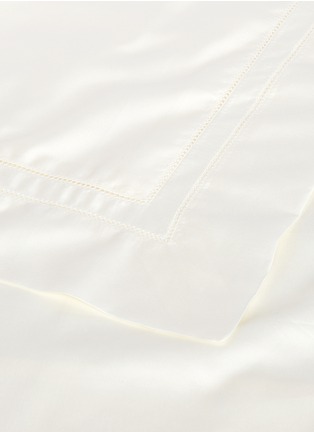 Detail View - Click To Enlarge - FRETTE - Doppio Ajour king size duvet set – Ivory