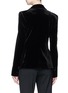 Figure View - Click To Enlarge - 72723 - Single breasted velvet blazer