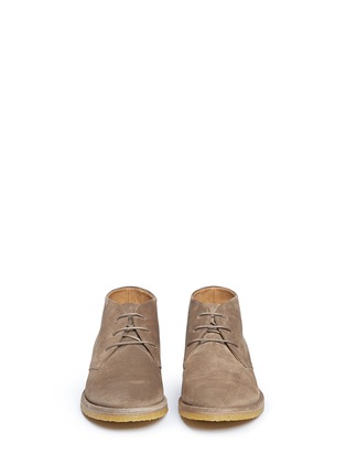 Front View - Click To Enlarge - VINCE - 'Scott' suede desert boots