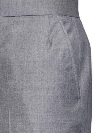 Detail View - Click To Enlarge - THOM BROWNE  - 130's wool twill pants