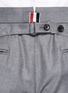 Detail View - Click To Enlarge - THOM BROWNE  - 130's wool twill pants