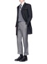 Figure View - Click To Enlarge - THOM BROWNE  - 130's wool twill pants