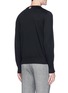 Back View - Click To Enlarge - THOM BROWNE  - Merino wool sweater