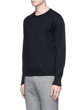 Front View - Click To Enlarge - THOM BROWNE  - Merino wool sweater