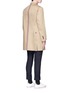 Back View - Click To Enlarge - THOM BROWNE  - Mackintosh Chesterfield coat
