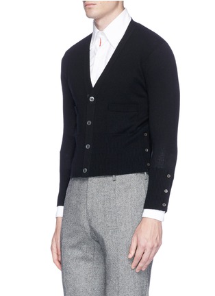 Front View - Click To Enlarge - THOM BROWNE  - Cashmere cardigan
