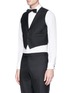 Detail View - Click To Enlarge - THOM BROWNE  - Wool twill tuxedo suit and bow tie set