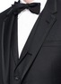  - THOM BROWNE  - Wool twill tuxedo suit and bow tie set