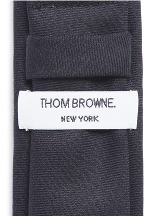 Detail View - Click To Enlarge - THOM BROWNE  - Wool twill tie