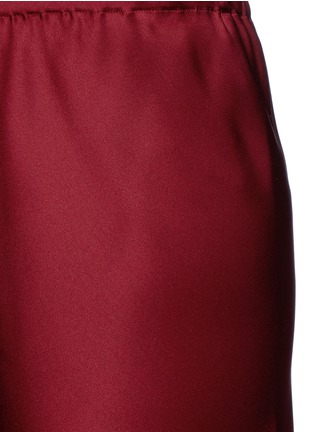 Detail View - Click To Enlarge - THE ROW - 'Gala' silk satin wide leg pants
