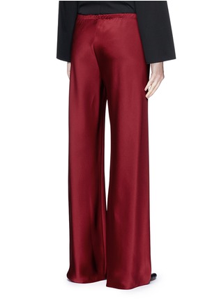 Back View - Click To Enlarge - THE ROW - 'Gala' silk satin wide leg pants