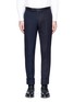 Main View - Click To Enlarge - THOM BROWNE  - Basketweave and cavalry twill patchwork pants