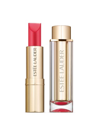 Main View - Click To Enlarge - ESTÉE LAUDER - Pure Color Love Lipstick – Wild Poppy (Edgy Creme)