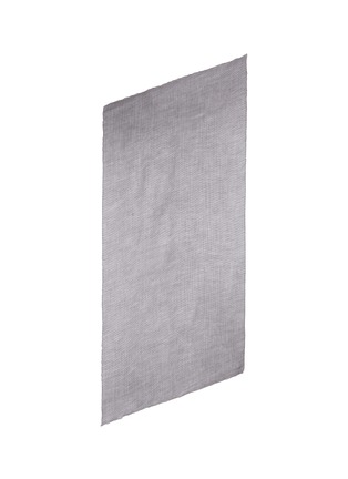 Main View - Click To Enlarge - AGNONA - Plissé cashmere-silk scarf