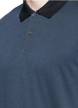 Detail View - Click To Enlarge - THEORY - 'Band' polo shirt