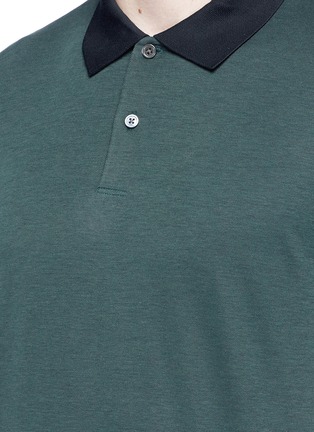 Detail View - Click To Enlarge - THEORY - 'Band' polo shirt