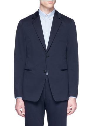 Main View - Click To Enlarge - THEORY - 'Semi Tech' soft blazer