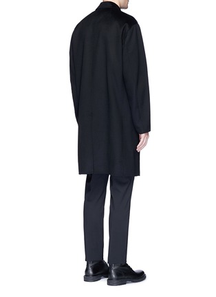 Back View - Click To Enlarge - THEORY - Cashmere melton long coat