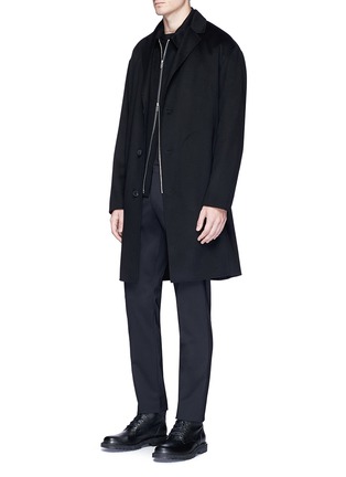Figure View - Click To Enlarge - THEORY - Cashmere melton long coat