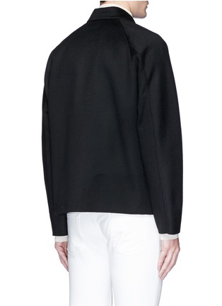 Back View - Click To Enlarge - THEORY - Double faced cashmere jacket