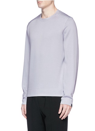 Front View - Click To Enlarge - NIKELAB - 'NikeCourt x RF' quilted shoulder sweater