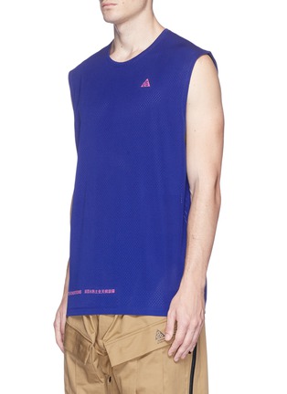 Front View - Click To Enlarge - NIKELAB - 'ACG' mesh tank top