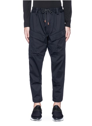 Main View - Click To Enlarge - NIKELAB - 'ACG' zip outseam cotton cargo pants