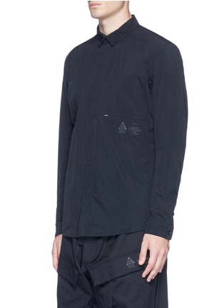 Front View - Click To Enlarge - NIKELAB - 'ACG' packable nylon shirt jacket